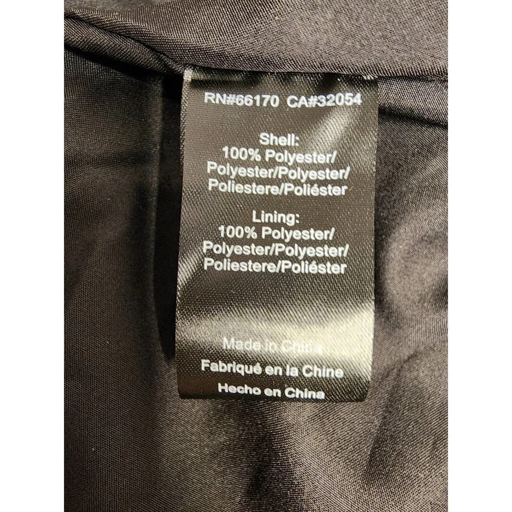 Anthropologie Hutch wrap dress size XS Petite Black motif NWT - Picture 9 of 10